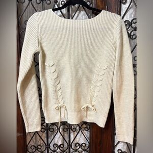 Love By Design Ivory Knit Pullover